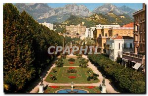 CARTE Postale Old French Riviera Menton M the Casino Gardens