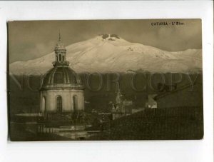 3053413 ITALY Catania L'Etna view Vintage photo PC