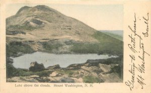 New Hampshire Lake above Clouds undivided Postcard 22-9167