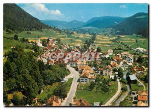 Postcard Modern Buttes Val de Travers and Creux du Van