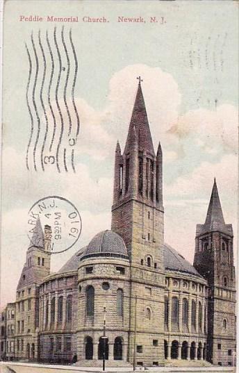 Peddie Memorial Church Newark New Jersey 1910