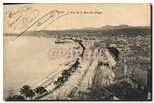 Postcard Old Nice View of the Bay of Angels