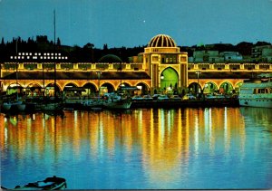 Greece Rhodes New Market At Night