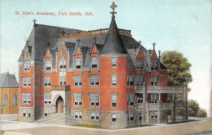 J11/ Fort Smith Arkansas Postcard c1910 St Ann's Academy Building  15