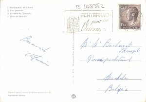 B108852 Luxembourg Echternach Basilique St Willibrord Arcades du Denzelt Marche