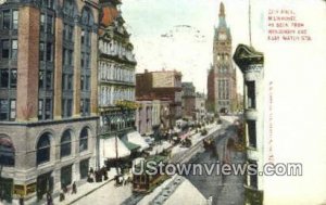 City Hall - MIlwaukee, Wisconsin WI Postcard