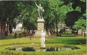 Oliver Hazard Perry Statue on the Mall Newport Rhode Island