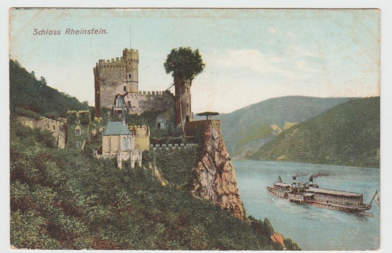 Deutschland Rheinland-Pfalz Mainz Trechtingshausen Schloss Rheinstein