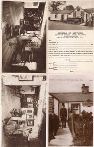 Gretna Green Blacksmiths Anvil Shop Records 4x Collectible Old Postcard s