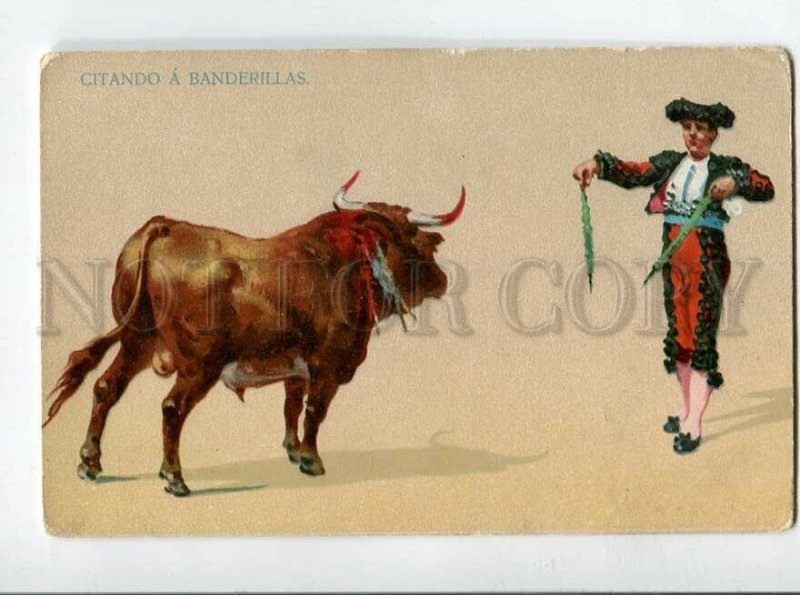 3139690 SPAIN Citando Banderillas Bullfighting TORERO Vintage  Topics -  Cultures & Ethnicities - Ethnics, Postcard / HipPostcard