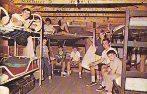 New Hampshire Spofford Camp Notre Dame Interior View Of Cabin