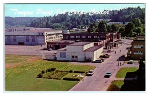 ASTORIA, Oregon OR ~ TONGUE POINT JOB CORPS CENTER c1960s Clatsop Co. Postcard