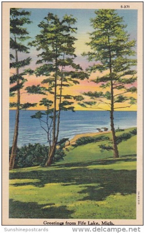 Greetings From Fifr Lake Michigan 1939