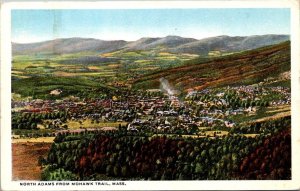 Massachusetts North Adams From The Mohawk Trail Curteich