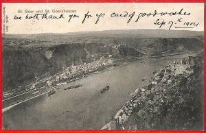 aa7758 - postcards VINTAGE POSTCARD: GERMANY Germany - St. Goar 1904-