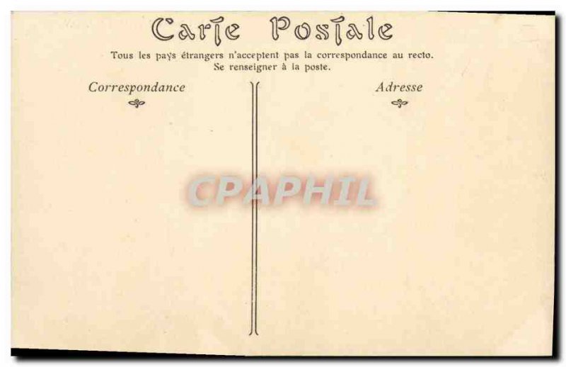 Old Postcard Chateau de Malmaison