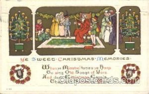 Christmas postal used unknown corners are close to perfect, light markings le...