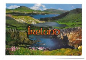 Ireland Galway Panorama Lake Hills John Hinde 4X6 Postcard