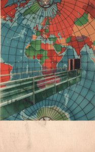 Vintage Postcard 1936 Mapparium the Christian Science Publishing House Boston MA