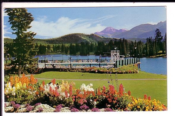 Lac Beauvert, Jasper Park Lodge, Alberta,