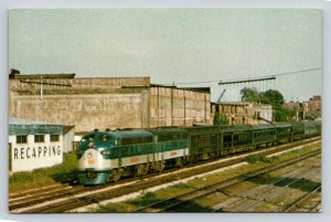 1956 The Georgian Streamliner Train Postcard - NC&StL L&N Railroad Atlanta