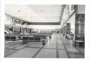 canada, GANDER, Newfoundland, International Airport Passenger Terminal 1964 RPPC