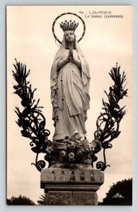 Lourdes  La Vierge Couronnee  Canada   Postcard