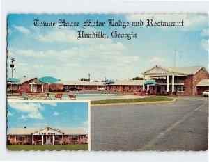 Postcard Town House Motor Lodge and Restaurant, Unadilla, Georgia
