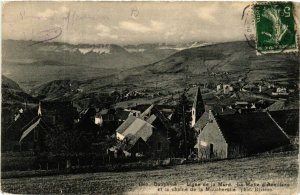 CPA Dauphine - Ligne de La MURE - La Motte d'Aveillans et la chaine (583792)