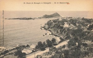 ROUTE DE BOUGIE A DJIDJELLI - BAIE DE MANSOURIAH - GOURAYA ALGERIE  POSTCARD