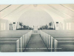 1920's CHURCH Sturgis - Near Coldwater & Three Rivers & Kalamazoo MI AD1483