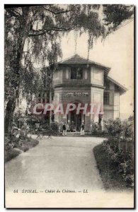 Old Postcard Epinal Chalet du Chateau