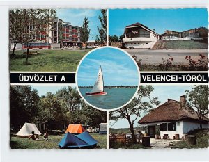 Postcard Greetings from Lake Velence, Hungary