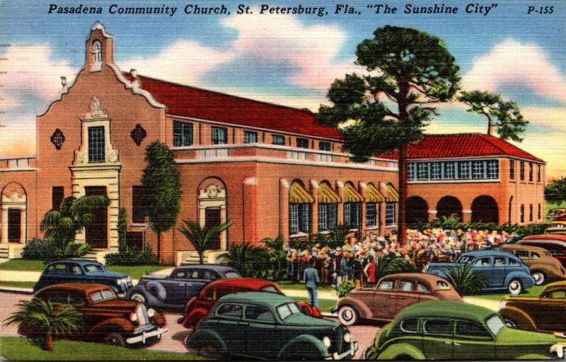 Florida St Petersburg Pasadena Community Church 1952