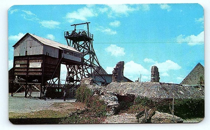 GUANAJUATO, Mexico ~ OLD VALENCIANA MINE 1977  Postcard