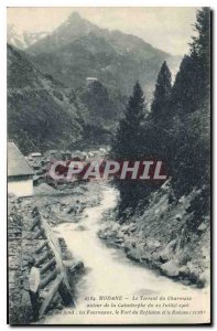 Postcard The Old Torrent Modane Charmaix author of the disaster 3 July 1906 B...