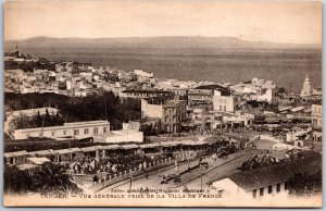 Tanger - Vue Generale Prise De La Villa De France Morocco Postcard