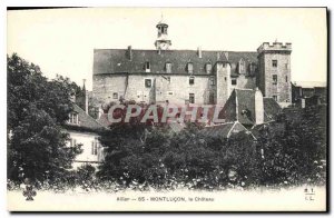 Old Postcard Montlucon Allier Le Chateau