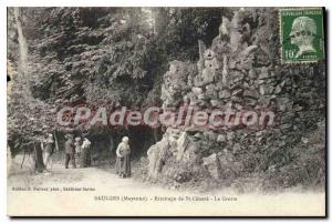 Postcard Old Saulges Mayenne St Cenere Ermitage De La Grotte