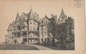 RALIEGH, North Carolina, 1900-10s; Baptist University for women; TUCK 6075