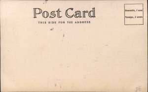 North Scituate Rhode Island RI Post Office Square c1905 Real Photo Postcard