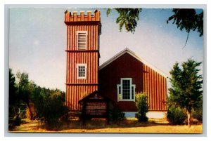 Vintage 1960's Postcard First Presbyterian Church of Columbia California