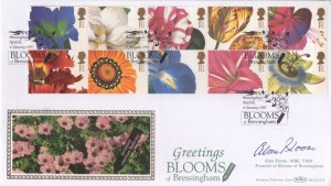 Alan Bloom Founder Of Blooms Of Bressingham Hand Signed FDC
