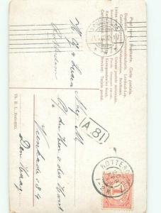 Divided-Back HORSE SCENE Great Postcard AA9390