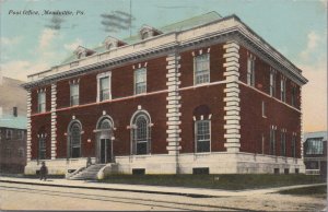 Postcard Post Office Meadville PA 1911