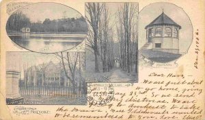 Greetings From Holyoke College South Hadley Massachusetts 1902 PMC postcard