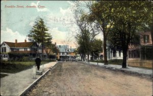 Ansonia CT Franklin St. c1910 Postcard