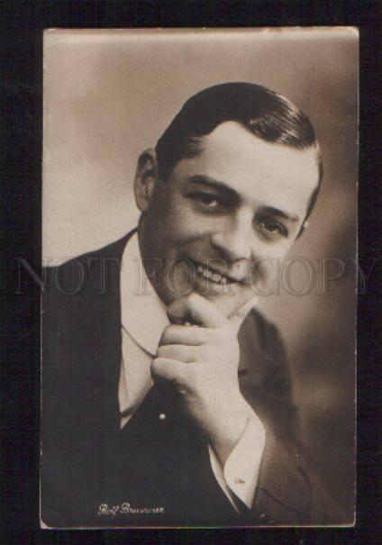 068109 Rolf BRUNNER Theatre DRAMA Actor old PHOTO