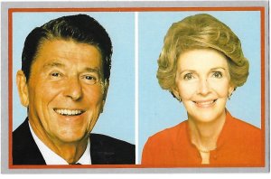 Ronald Reagan 40th President of the United States & wife Nancy