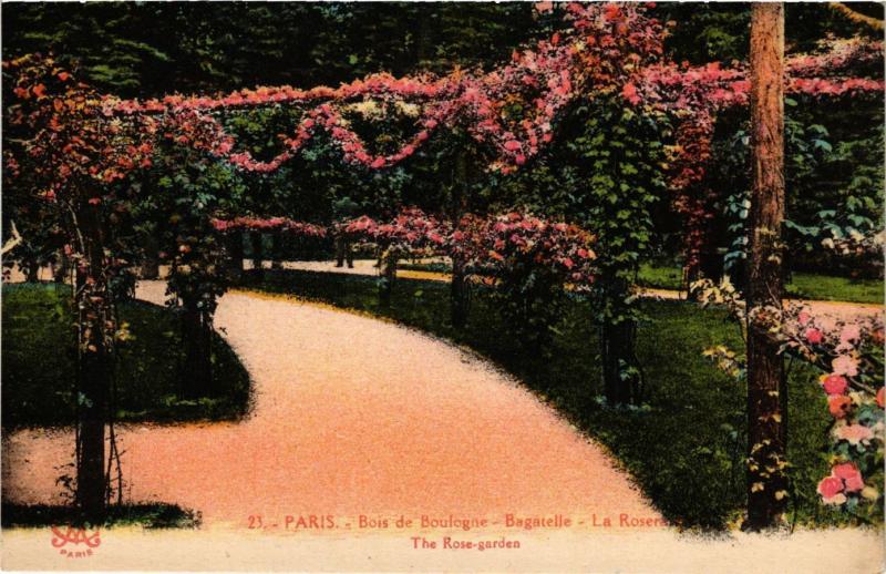 CPA PARIS 16e-Bois de Boulogne-Bagatelle-La Roseraie (326095)